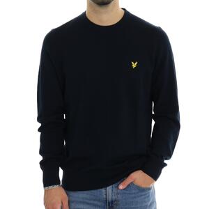 MAGLIA GIRO LYLE & SCOTT BLU